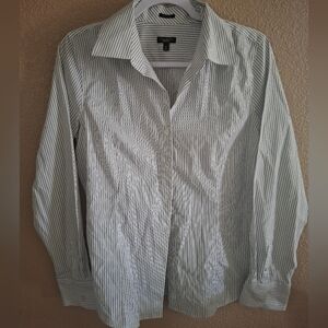 Womens Talbots Long Sleeve Blouse Size 10